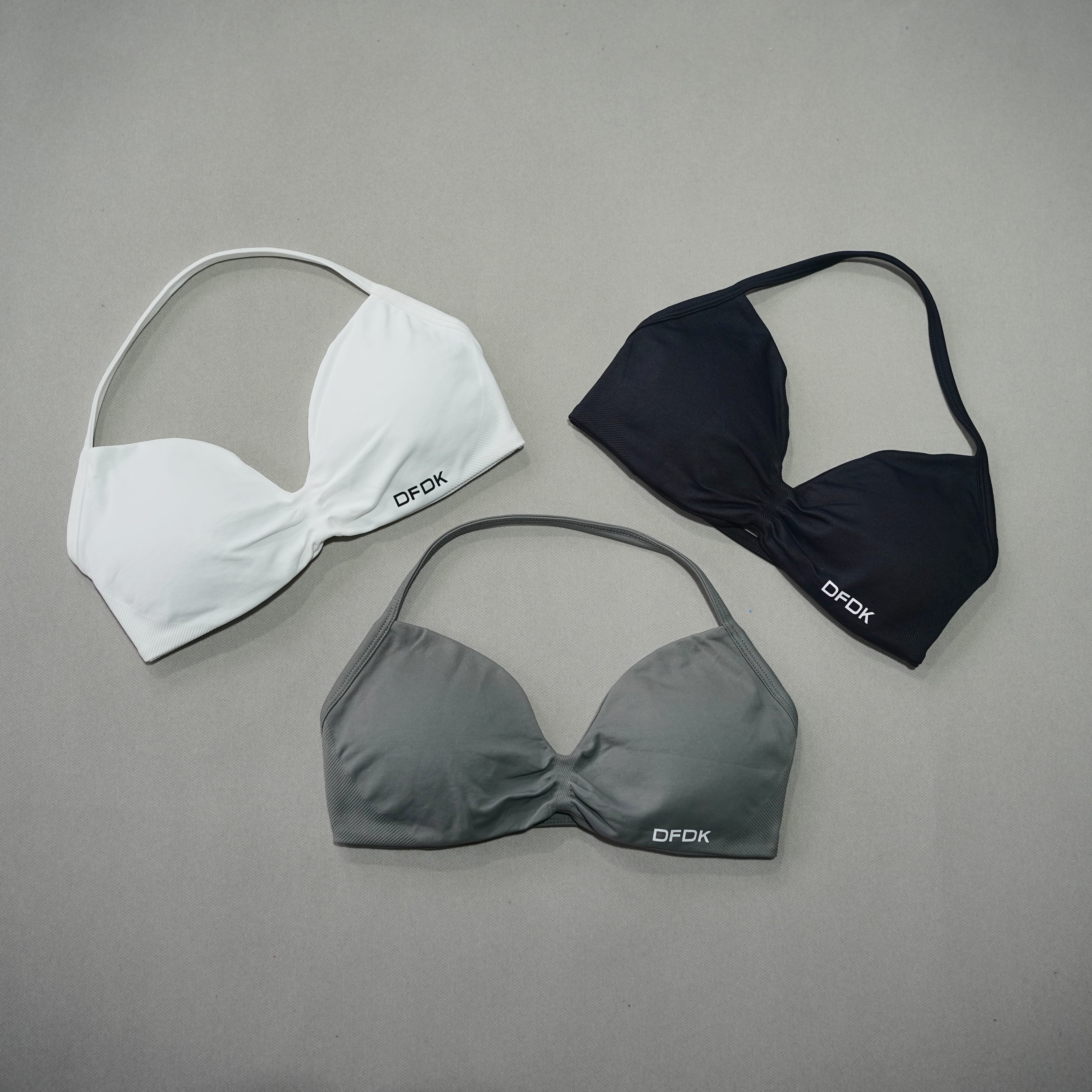 Sports Bra Racerback - DFDK Women High Support Backless Sports