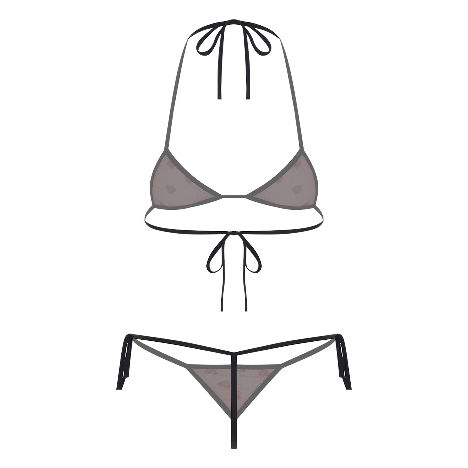 Womens Micro Mini Bikini Linge – обзор и цена Sheer Mesh Bra