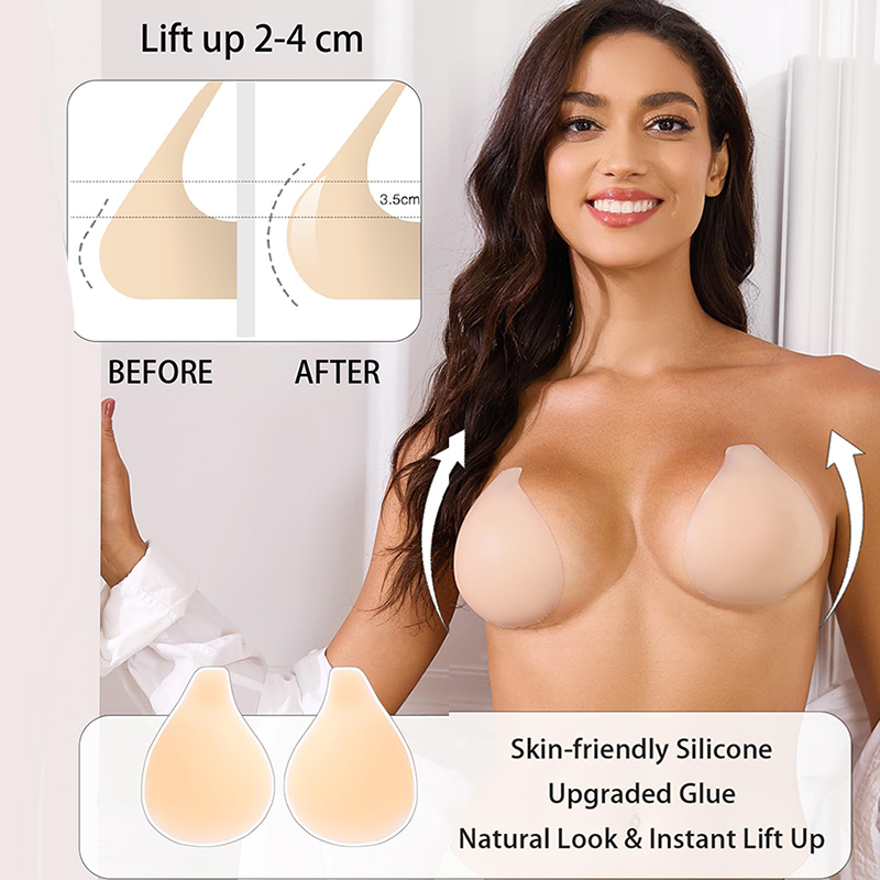 1/2 Pairs Women Sticky Bra Pus – обзор и цена Strapless Bra Adhesive
