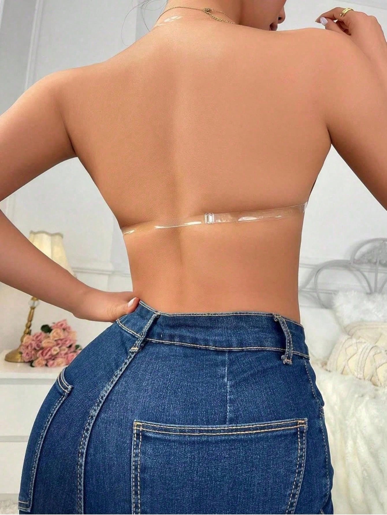 1pc Women's Strapless Adhesive – обзор и цена Strapless Bra Adhesive