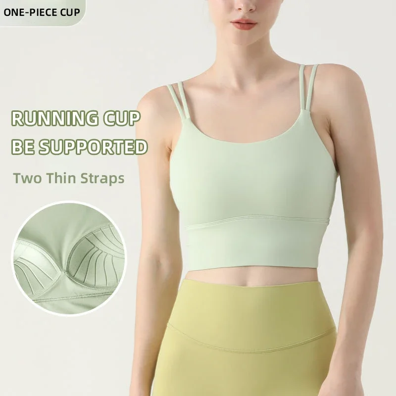 Women's Yoga Vest Fitness Runn – обзор и цена Sports Bra Racerback