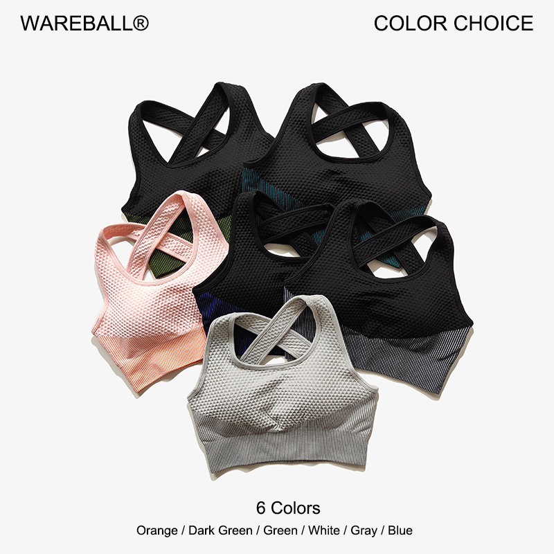 WAREBALL 6 Colors Yoga Sport B – обзор и цена Sports Bra Racerback