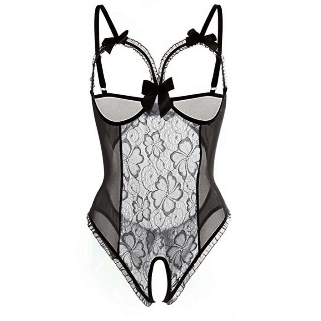Transparent Sexy Lingerie Set  – обзор и цена Lace Bralette Set