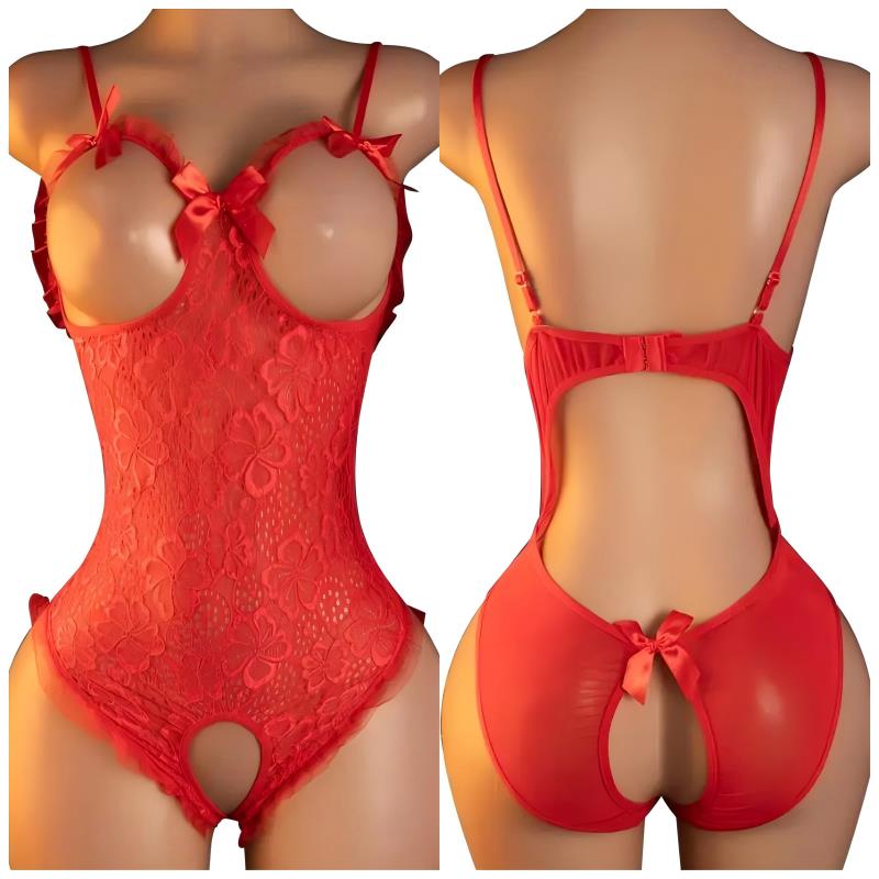 Transparent Sexy Lingerie Set  – обзор и цена Lace Bralette Set