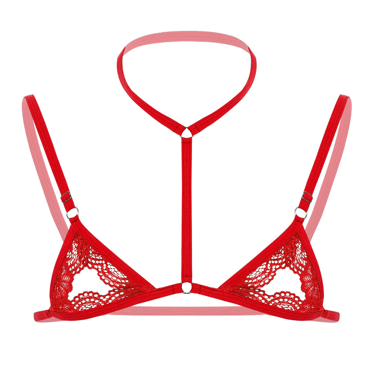 Sexy Men Harness Erotic Bra Ma – обзор и цена Sheer Bra Lace