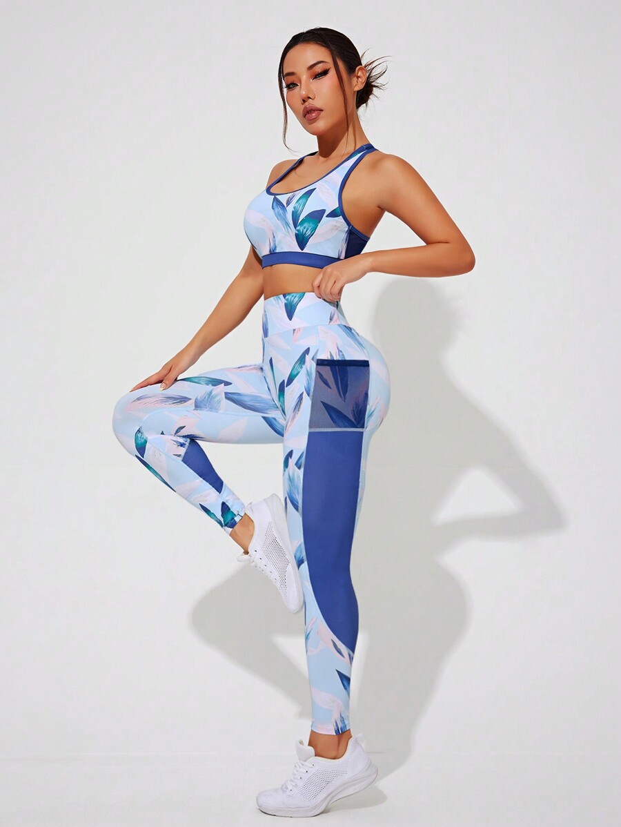 Womens Printed Racerback Sport – обзор и цена Sports Bra Racerback