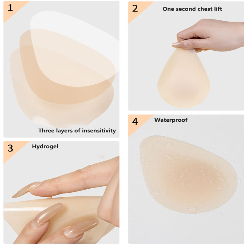 Waterdrop Invisible Bra Silico – обзор и цена Plunge Bra Push Up