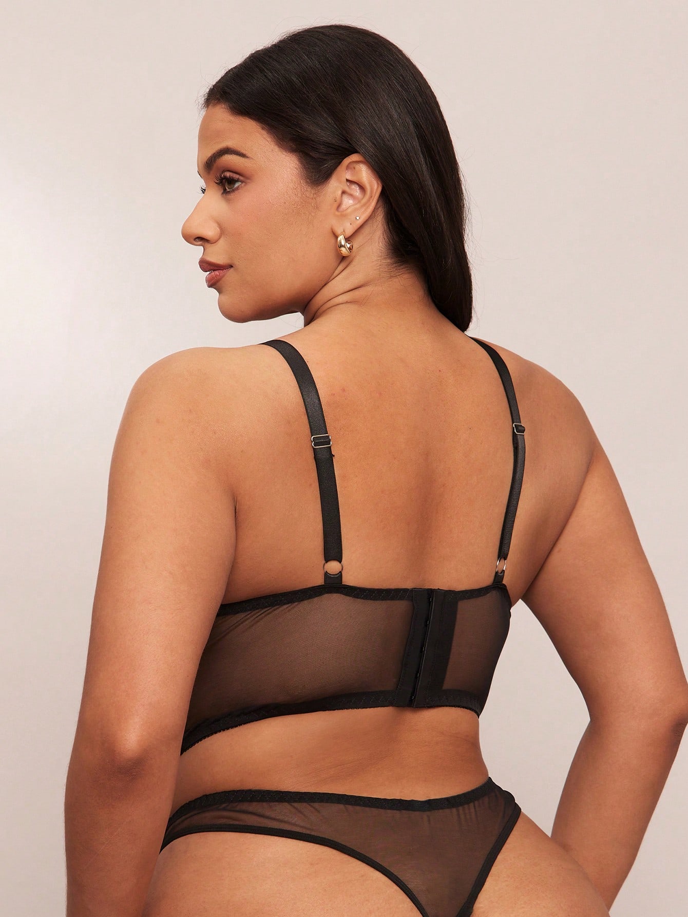 BAE Black Sheer Embroidered Pl – обзор и цена Sheer Bra Lace