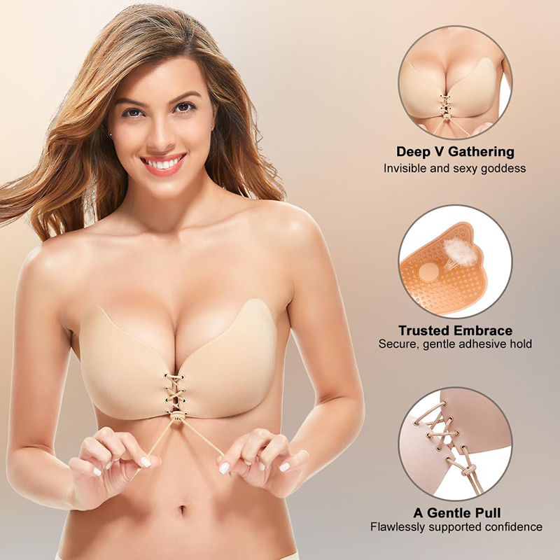 1/2 Pairs Women Summer Backles – обзор и цена Strapless Bra Adhesive
