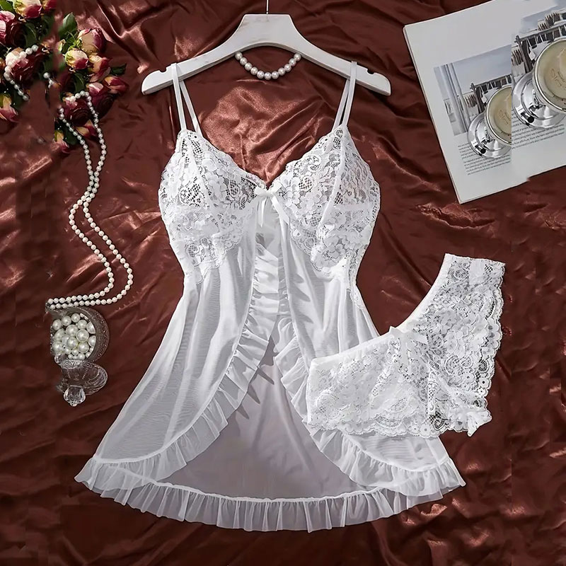 Soft Sheer Nighty Pajamas Hots – обзор и цена Sheer Mesh Bra