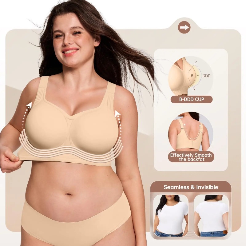 Large Size Non Marking Sports  – обзор и цена Wirefree Bra Comfort