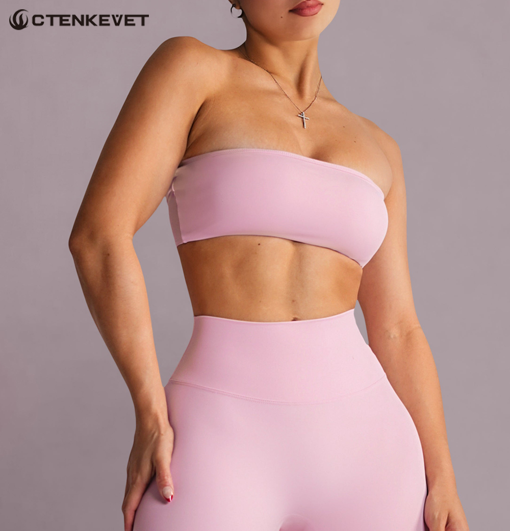 Strapless Sports Bra Gym Crop  – обзор и цена Sports Bra Racerback