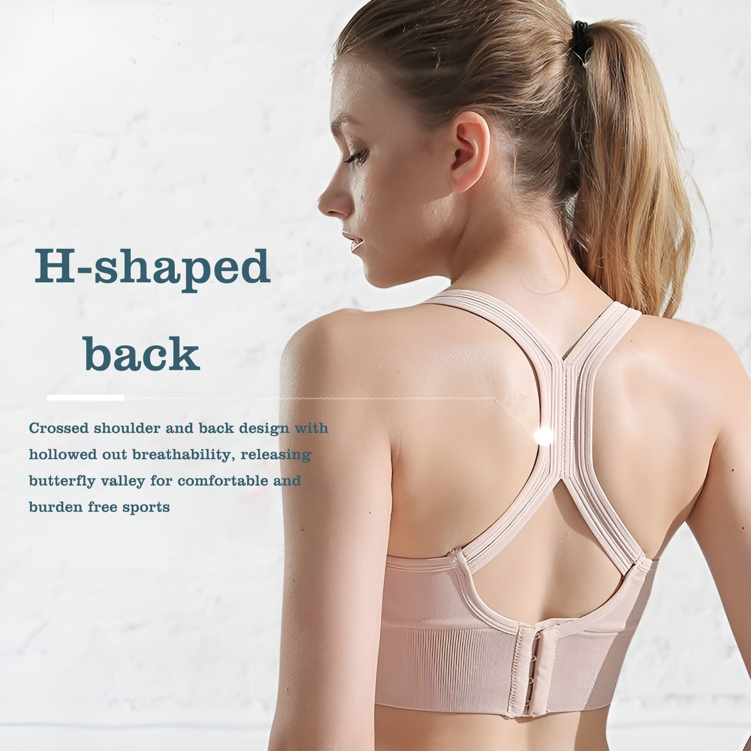 Women's Cross Back Sports Bra  – обзор и цена Full Coverage Bra