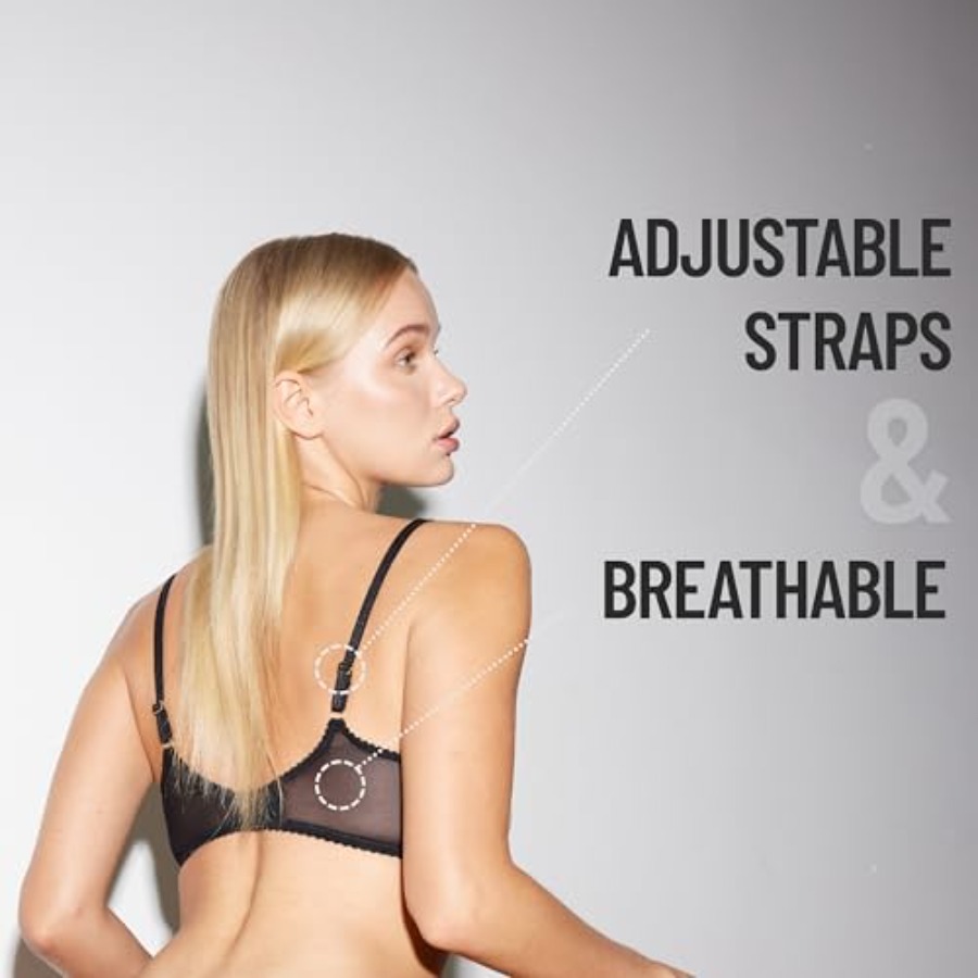 Faye Women's Sexy Lace Bra, Ba – обзор и цена Demi Bra Balconette
