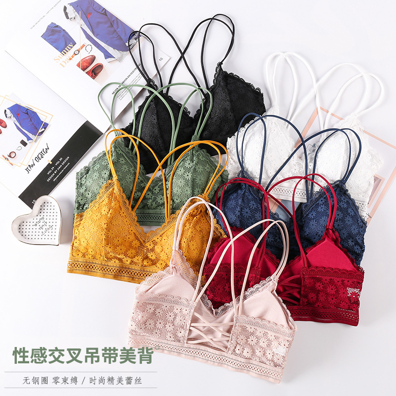 3D Sexy Lingerie Seamless Spor – обзор и цена Lace Bralette Set