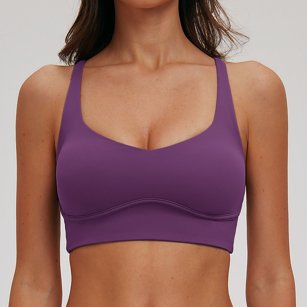 Sexy V-neck Sports Bra Yoga Un – обзор и цена Sports Bra Racerback