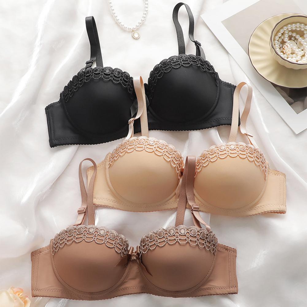 Thin Mold Cup Bra Lace Bralett – обзор и цена Demi Bra Balconette