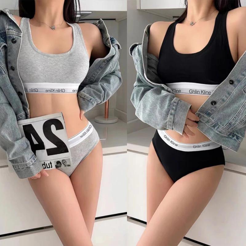 2PCS Ghlin Kline Women's Under – обзор и цена Cotton Bra Everyday